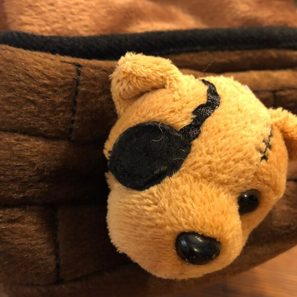 VTG Unipak Plush 10" Pirate Finger Puppet NWT Ship, Pirate Dogs - Picture 6 of 9